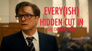 Kingsman: The Secret Service - Every(ish) Hidden Cut in The Church Fight