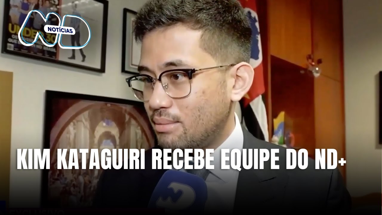 Kim Kataguiri recebe ND+ e fala sobre futuro político do Brasil