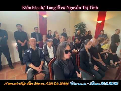 Kiều bào dự tang lễ cụ Nguyễn Thị Tỉnh 