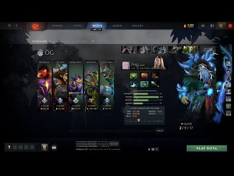 dota2sup Fng Nature's Prophet - OG vs Alliance - DPC winter 21