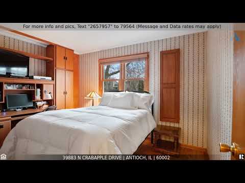 Priced at $269,900 - 39883 N Crabapple Drive, Antioch, IL 60002