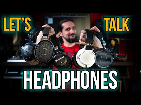 Let's talk HEADPHONES- for mixing, mastering, production - Q&A #headphones