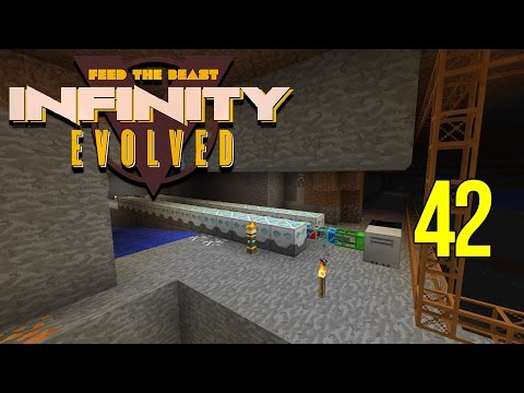 Minecraft FTB Infinity Evolved Ep: 42 - Deep Storage Organizing