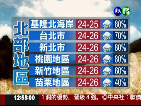 2012.05.20 華視午間氣象 謝安安主播