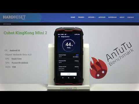 AnTuTu Benchmark Cubot King Kong Mini 2 - MediaTek Helio A22 MT6761 Score