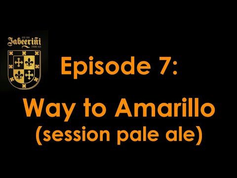 HBW JabeerIni home brews - How to brew Way to Amarillo (session pale ale)