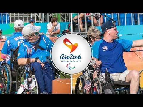 Czech Republic v USA – compound W1 mixed team bronze | Rio 2016 Paralympics