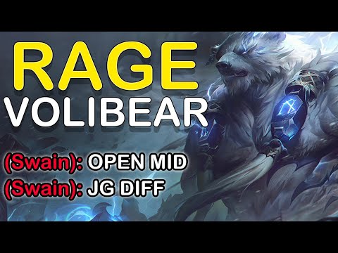 HOW TO MAKE THE ENEMY RAGE QUIT WITH VOLI - Volibear Jungle Gameplay --Season 12 - League of Legends