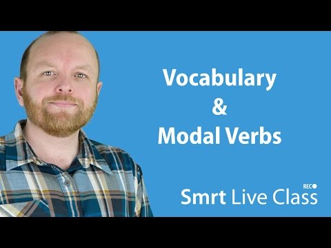 Vocabulary Modal Verbs Intermediate English with Mark 20