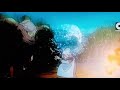 Scooby Doo The Spooky Scarecrow Corn Clam Monster Became Alive Scene HD