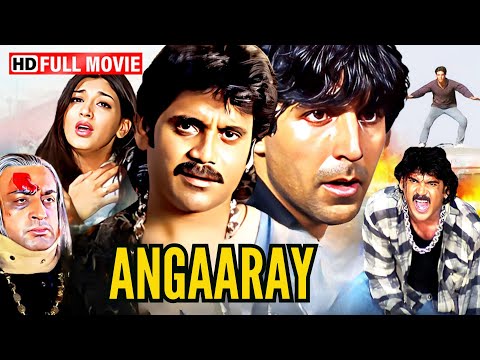 🎬 Angaaray (1998) 🔥 Full Hindi Movie HD | Akshay Kumar Vs Nagarjuna | 90s Action Thriller