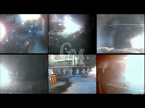 INCENDIO AFO 1. LE IMMAGINI DIFFUSE DALLA GAZZETTA DEL MEZZOGIORNO