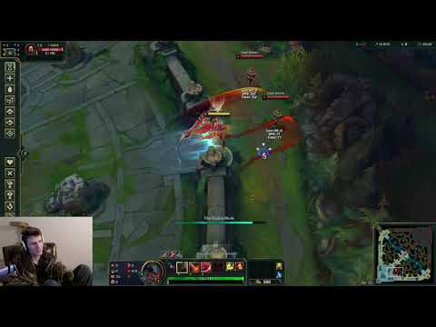 Aatrox basic combo and E atuo reset assistance.