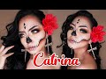 Simple Catrina Makeup For Day Of The Dead Tutorial ️