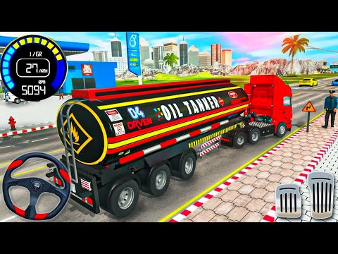 Truck Simulator US :Oil Tanker - Truck Transporter Driving - Android Gameplay