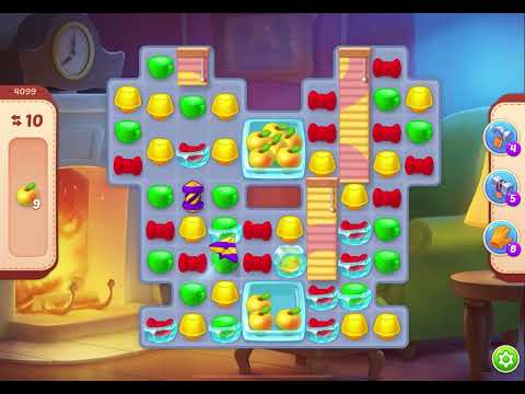 ホームスケイプ　　Homescapes  レベル　4099  Level   4099  クリア動画