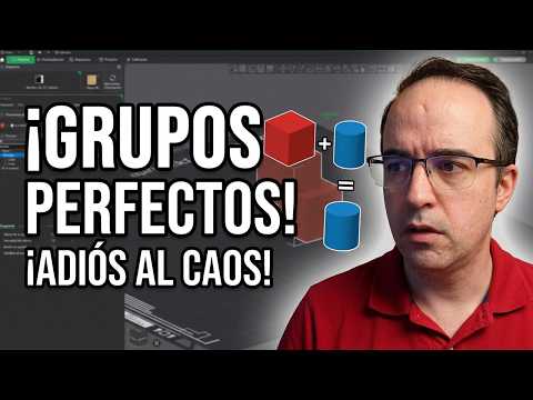 Grupos y Jerarquías en Bambu Studio | La guía completa de mallas booleanas #12