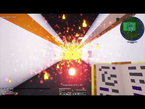 Ars Nouveau Secret Technique: Fire Gatling (Minecraft 1.19.2 - All the Mods 8)