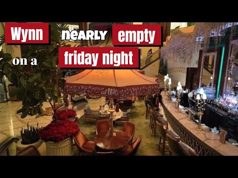 Wynn Las Vegas on a Friday - completely deserted