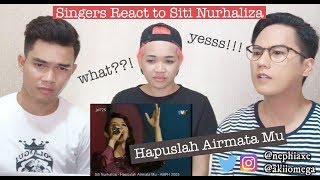 [SINGERS REACT] Siti Nurhaliza - Hapuslah Airmata Mu - ABPH 2003