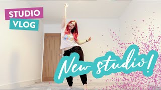 Studio Vlog | Moving to a NEW STUDIO and putting my Etsy shop on Holiday Mode | 022