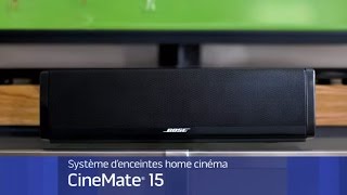 Bose CineMate 15 Noire (photo supp. n°6)