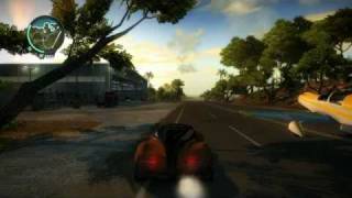 Just Cause 2 Car vs. Plane Round 1