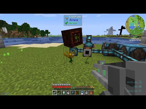 FTB University e10 - Starting Botania and Managing Endoflames with Integrated Dynamics