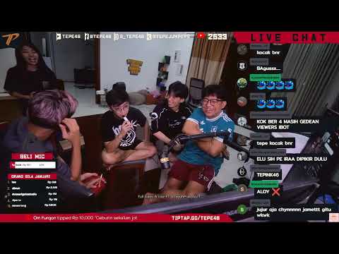 Tepe46 Dyes Their Hair Pink?! Mocked on The Side Brothers Yuka, Jot & Niko Live?! Pragoso Gets Em...