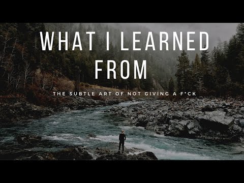 How to be COMPLETELY CAREFREE | Teachings From The subtle art of not giving a f*ck