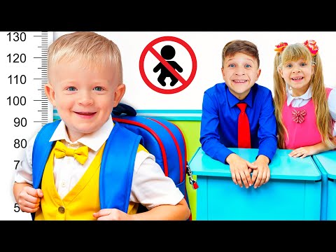 Bé Adam muốn đi học