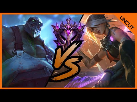 MASTERS URGOT VS 1M+ MASTERY AKALI FULL MATCHUP WITH COMMENTARY - League of Legends