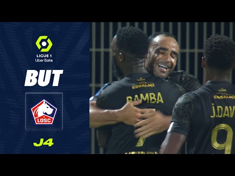 But Jonathan BAMBA (43' - LOSC) AC AJACCIO - LOSC LILLE (1-3) 22/23