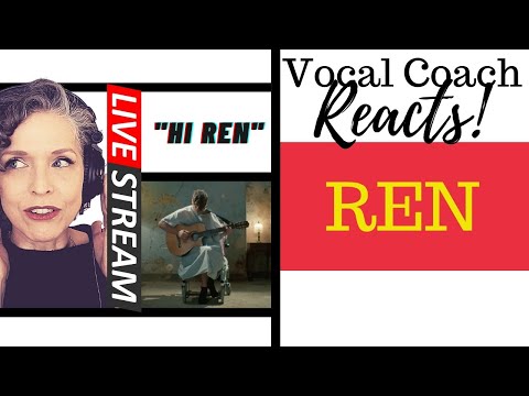 LIVE REACTION Ren "Hi Ren" First Listen! Vocal Coach Reacts & Deconstructs