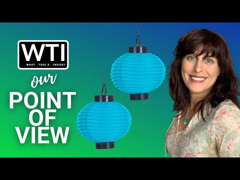 Pure Garden Outdoor Solar Lanterns - WTI product video review
