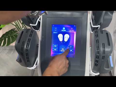 EMS Radio Frequency RF Muscle Stimulator Device 4 Handle Myoslim#bodyshaping