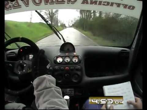 Rally Pomarance 2010 Cameracar Genovesi R.-Dinelli E. Fiat 600 Sporting Gr.N