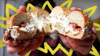 the best bagel order in all of NYC