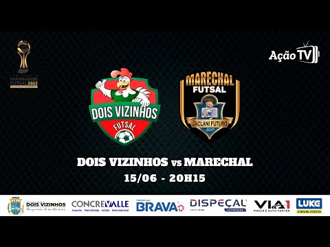 Dois Vizinhos x Marechal - 14ª Rodada - Série Ouro 2022 (15/06)