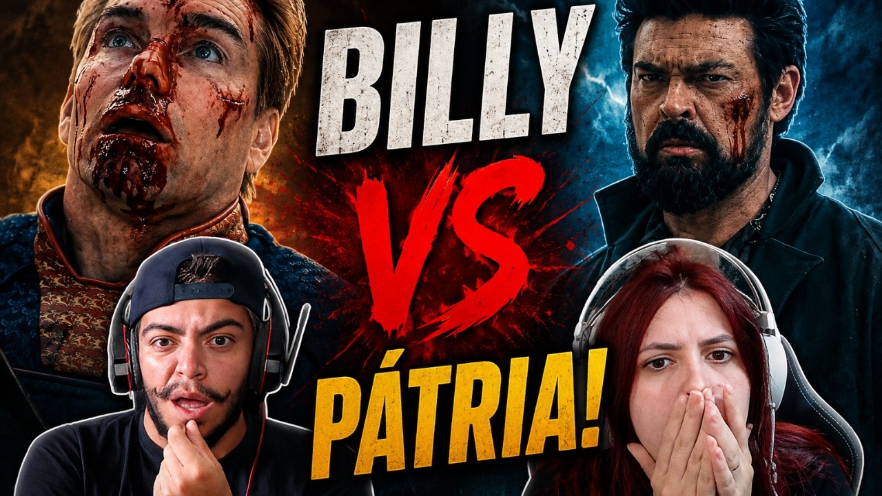 BILLY BRUTO vs CAPITÃO PÁTRIA! 🔥THE BOYS 5X8 | react