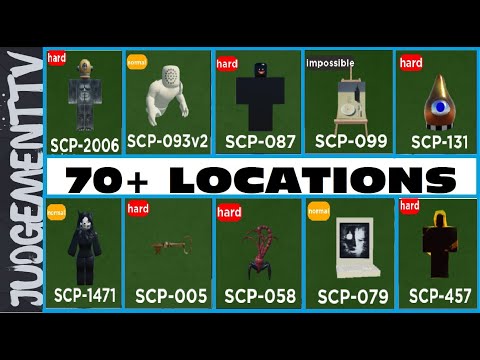 How to find 70+ SCPs in Find the SCP on Roblox