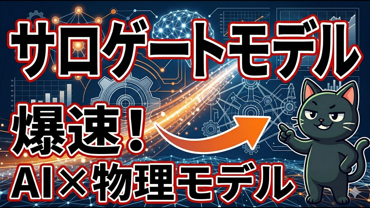 サロゲートモデル 爆速！ AI×物理モデル