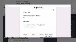 RKR Mail Editor, your store emails in a minute and a half (English)