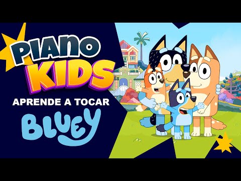 Cómo tocar la melodía de BLUEY! - TUTORIAL PARA NIÑOS // CURSO BÁSICO DESDE CERO