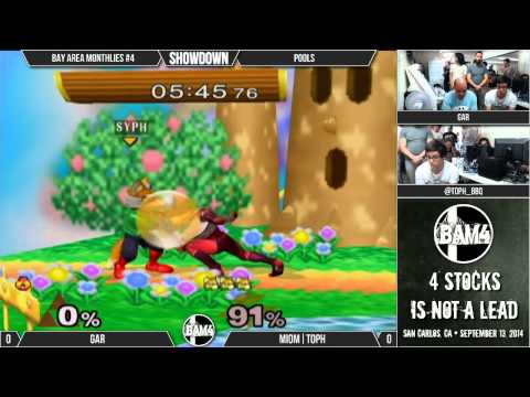 Bay Area Monthlies #4: Pools - gaR (Sheik) v MIOM|Toph (Fox)