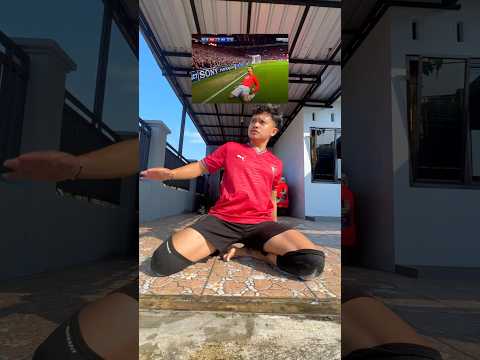 Selebrasi Knee Slide C. Ronaldo 🔥 #football #sepakbola #tutorial #lucu #worldcup