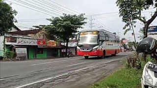 Download lagu Hunting bus jam 8 pagi ,didominasi Harapan jaya dan bagong.ketemu bus AKAP SAN tujuan Pekanbaru mp3