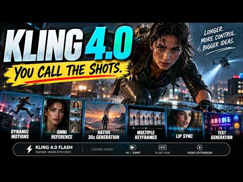 Kling 4.0 Is HERE! 30-Second AI Videos in ONE Generation (Tested)