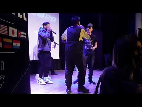 Gold Battle 2022 - Final regional de Madrid. Semis Mwz vs Nocre (N.Bruto beatbox)