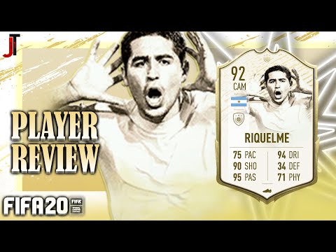 FIFA 20 PRIME MOMENT RIQUELME 92 PLAYER REVIEW